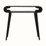 Laurie Open Console Table - California Walnut Console Tables - Bokel Home
