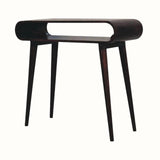 Laurie Open Console Table - California Walnut Console Tables - Bokel Home