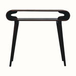 Laurie Open Console Table - California Walnut Console Tables - Bokel Home