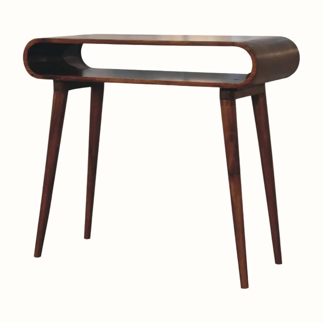 Laurie Open Console Table - Chestnut Console Tables - Bokel Home