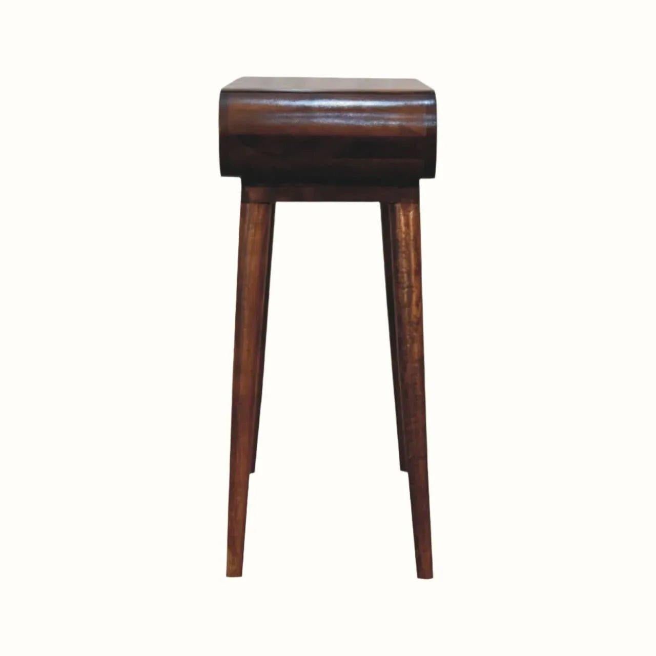 Laurie Open Console Table - Chestnut Console Tables - Bokel Home
