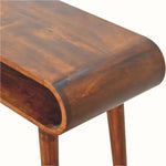 Laurie Open Console Table - Chestnut Console Tables - Bokel Home