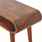 Laurie Open Console Table - Chestnut Console Tables - Bokel Home