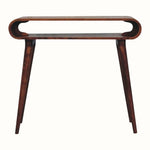 Laurie Open Console Table - Honey Caramel Console Tables - Bokel Home