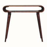 Laurie Open Console Table - Honey Caramel Console Tables - Bokel Home