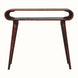 Laurie Open Console Table - Honey Caramel Console Tables - Bokel Home