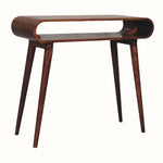 Laurie Open Console Table - Honey Caramel Console Tables - Bokel Home