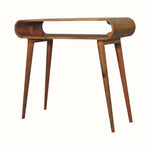 Laurie Open Console Table - Natural Console Tables - Bokel Home