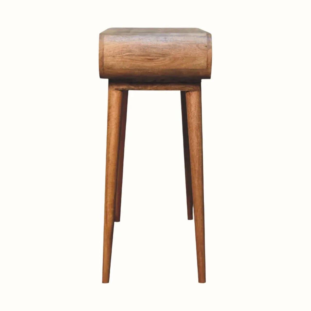 Laurie Open Console Table - Natural Console Tables - Bokel Home