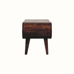 Laurie Open Slimline Coffee Table, Medium - California Walnut Coffee Tables - Bokel Home