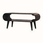 Laurie Open Slimline Coffee Table, Medium - California Walnut Coffee Tables - Bokel Home