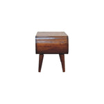 Laurie Open Slimline Coffee Table, Medium - Chestnut Coffee Tables - Bokel Home