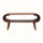 Laurie Open Slimline Coffee Table, Medium - Honey Caramel Coffee Tables - Bokel Home