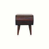 Laurie Open Slimline Coffee Table, Medium - Light Walnut Coffee Tables - Bokel Home