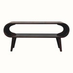 Laurie Open Slimline Coffee Table, Medium - Light Walnut Coffee Tables - Bokel Home
