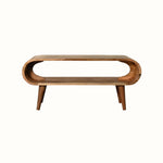 Laurie Open Slimline Coffee Table, Medium - Natural Coffee Tables - Bokel Home