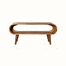 Laurie Open Slimline Coffee Table, Medium - Natural Coffee Tables - Bokel Home