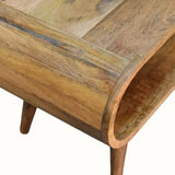 Laurie Open Slimline Coffee Table, Medium - Natural Coffee Tables - Bokel Home