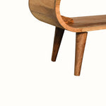 Laurie Open Slimline Coffee Table, Medium - Natural Coffee Tables - Bokel Home