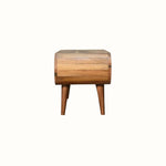Laurie Open Slimline Coffee Table, Medium - Natural Coffee Tables - Bokel Home
