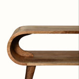 Laurie Open Slimline Coffee Table, Medium - Natural Coffee Tables - Bokel Home