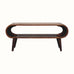 Laurie Open Slimline Coffee Table, Medium - Chestnut Coffee Tables Bokel Home