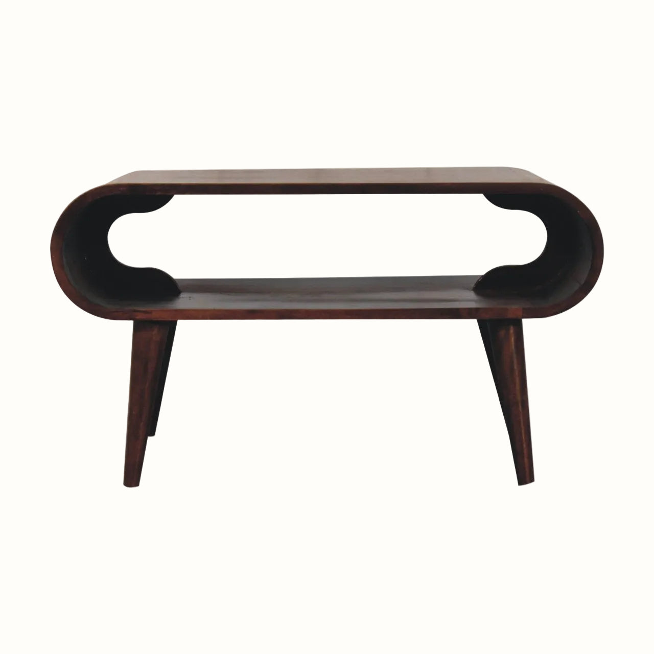 Laurie Open Coffee Table, Medium - California Walnut Coffee Tables Bokel Home