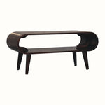 Laurie Open Slimline Coffee Table, Medium - California Walnut Coffee Tables Bokel Home
