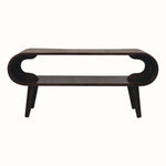 Laurie Open Slimline Coffee Table, Medium - California Walnut Coffee Tables Bokel Home
