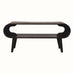Laurie Open Slimline Coffee Table, Medium - California Walnut Coffee Tables Bokel Home