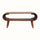 Laurie Open Slimline Coffee Table, Medium - Honey Caramel Coffee Tables Bokel Home