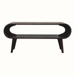 Laurie Open Slimline Coffee Table, Medium - Light Walnut Coffee Tables Bokel Home
