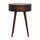 Lauro 1 Drawer Bedside Table - California Walnut Bedside Tables - Bokel Home