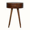 Lauro Bedside Table - Chestnut Bedside Tables - Bokel Home