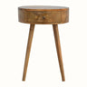 Lauro Bedside Table - Natural Bedside Tables - Bokel Home