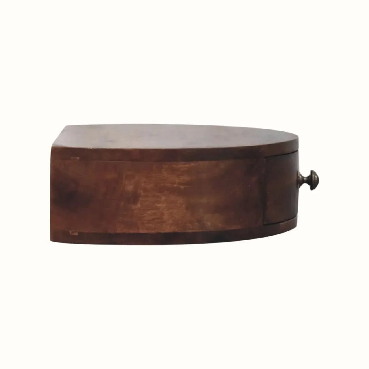 Lauro Wall Mounted Bedside Table - Honey Caramel Bedside Tables - Bokel Home