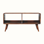 Leckie Double TV Stand, Large - Chestnut TV Stands - Bokel Home