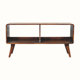 Leckie Double TV Stand, Large - Chestnut TV Stands - Bokel Home