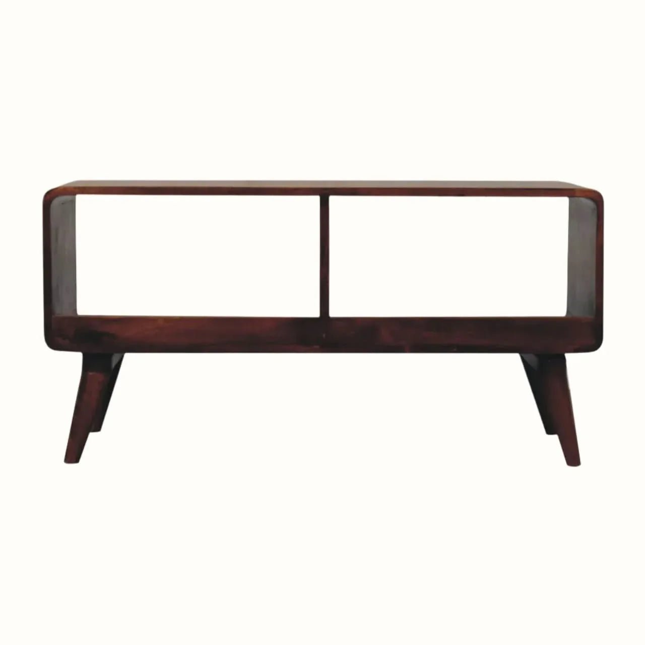 Leckie Double TV Stand, Large - Chestnut TV Stands - Bokel Home