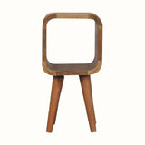 Leckie Open Bedside Table, Mini - Natural Bedside Tables - Bokel Home