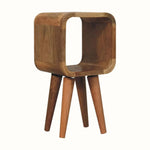 Leckie Open Bedside Table, Mini - Natural Bedside Tables - Bokel Home
