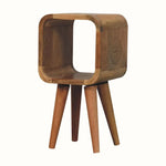 Leckie Open Bedside Table, Mini - Natural Bedside Tables - Bokel Home