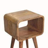 Leckie Open Bedside Table, Small - Natural Bedside Tables - Bokel Home