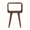 Leckie Open Bedside Table, Small - Natural Bedside Tables - Bokel Home
