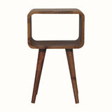 Leckie Open Bedside Table, Small - Natural Bedside Tables - Bokel Home