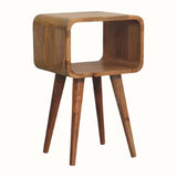 Leckie Open Bedside Table, Small - Natural Bedside Tables - Bokel Home