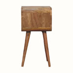 Leckie Open Bedside Table, Small - Natural Bedside Tables - Bokel Home