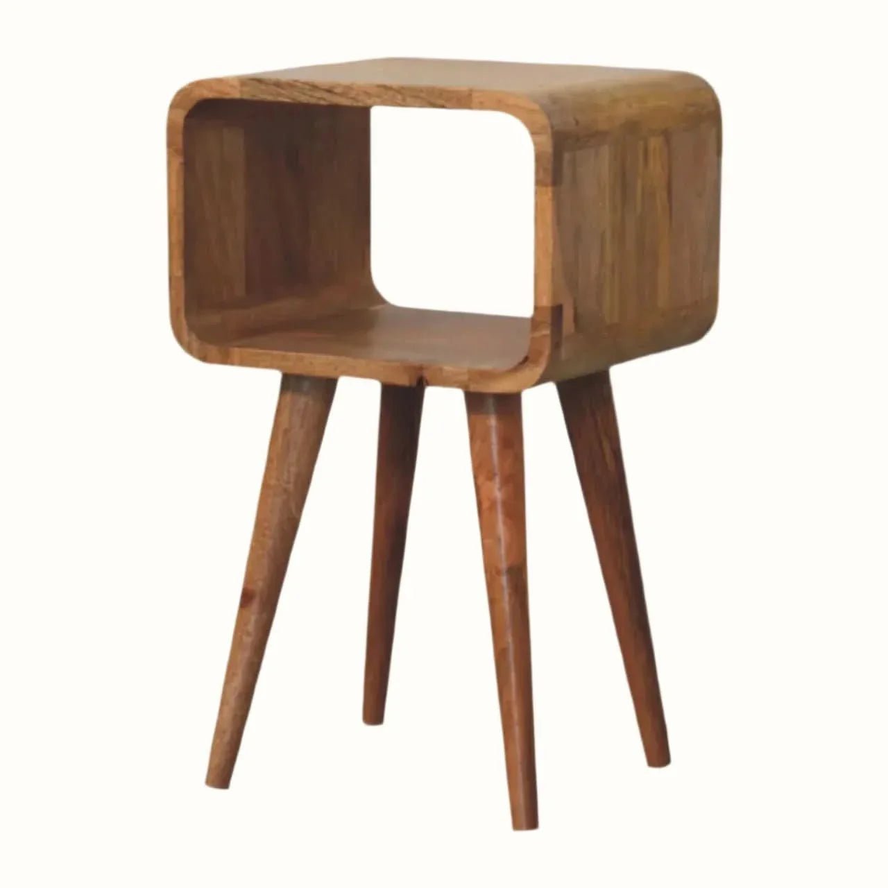 Leckie Open Bedside Table, Small - Natural Bedside Tables - Bokel Home