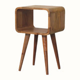Leckie Open Bedside Table, Small - Natural Bedside Tables - Bokel Home