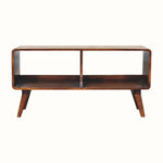Leckie Open TV Stand, Large - Chestnut TV Stands - Bokel Home